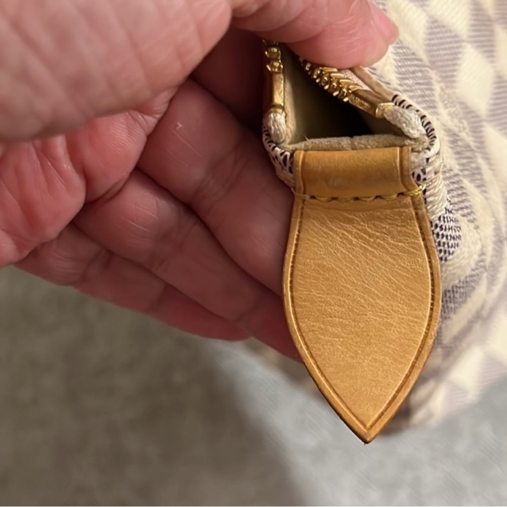 Louis Vuitton White Azure Saleyea PM - Picture 12 of 15